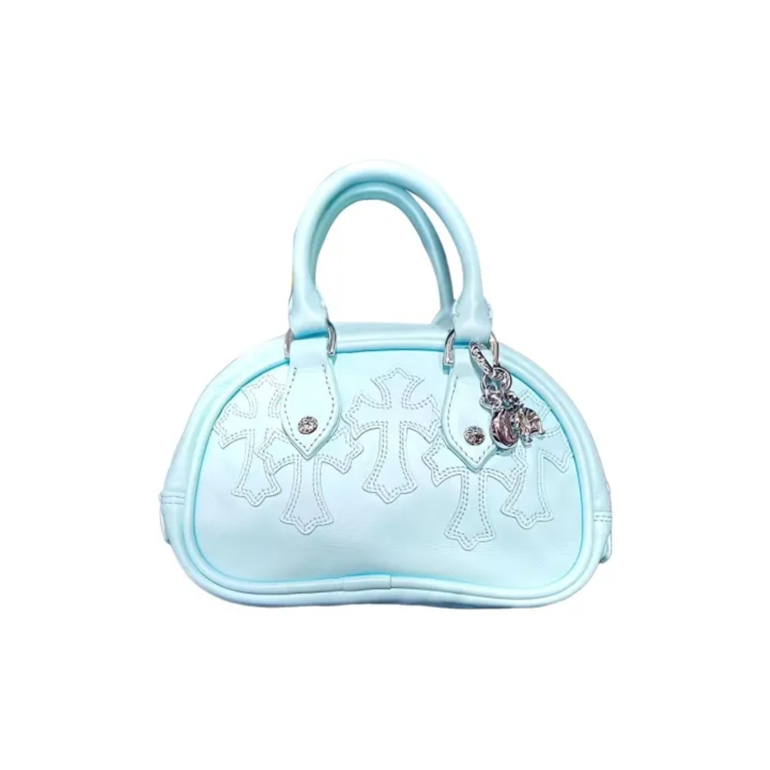 Chrome Hearts Кожаная мини-сумка